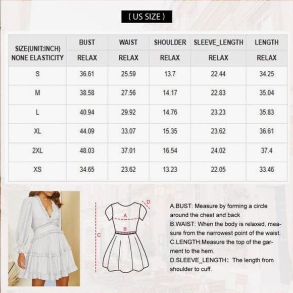 Deep V Neck Mini Dress​ - Picture 7 of 7